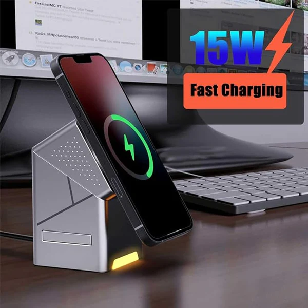 3-in-1 Magnetic Fast Charging Station - Image 2