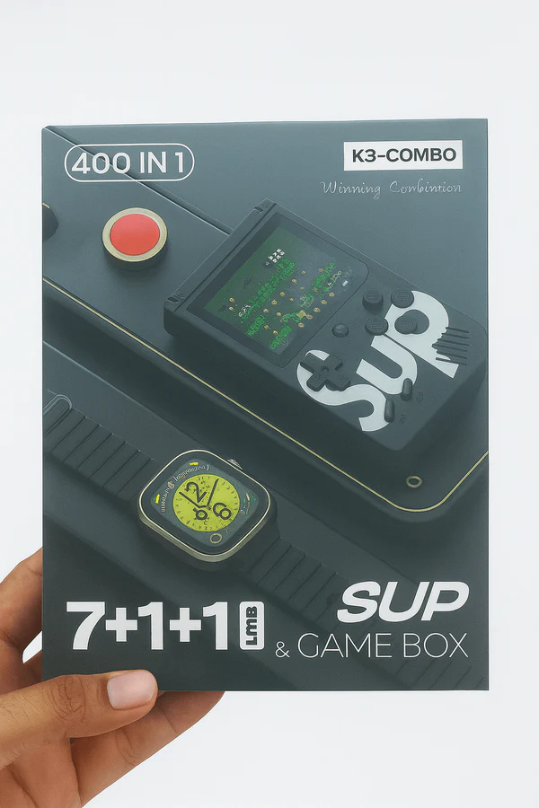 9-in-1 SUP Game Console & Smartwatch Gift Set - Image 3