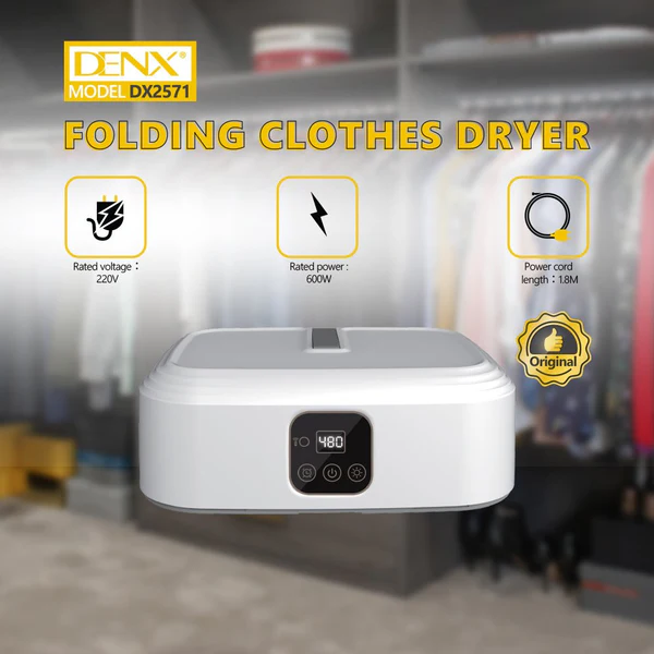 Denx Folding Clothes Dryer Rack - Image 3