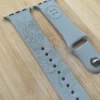 Engraved Silicone Watch Strap ,Stylish Replacement Band for Apple Watch - Image 3