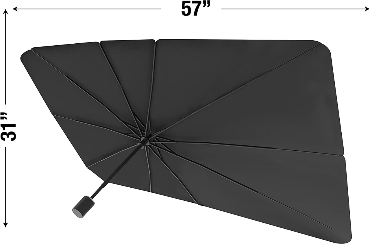 Foldable Car Windshield Sunshade Protector - Image 3