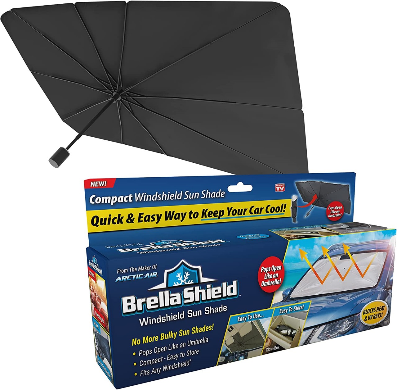 Foldable Car Windshield Sunshade Protector - Image 4
