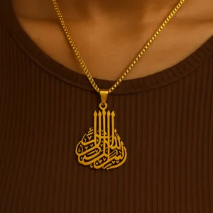 Artistic Arabic Calligraphy Jewelry