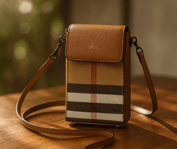 Street Style Checkered Bag - Image 2