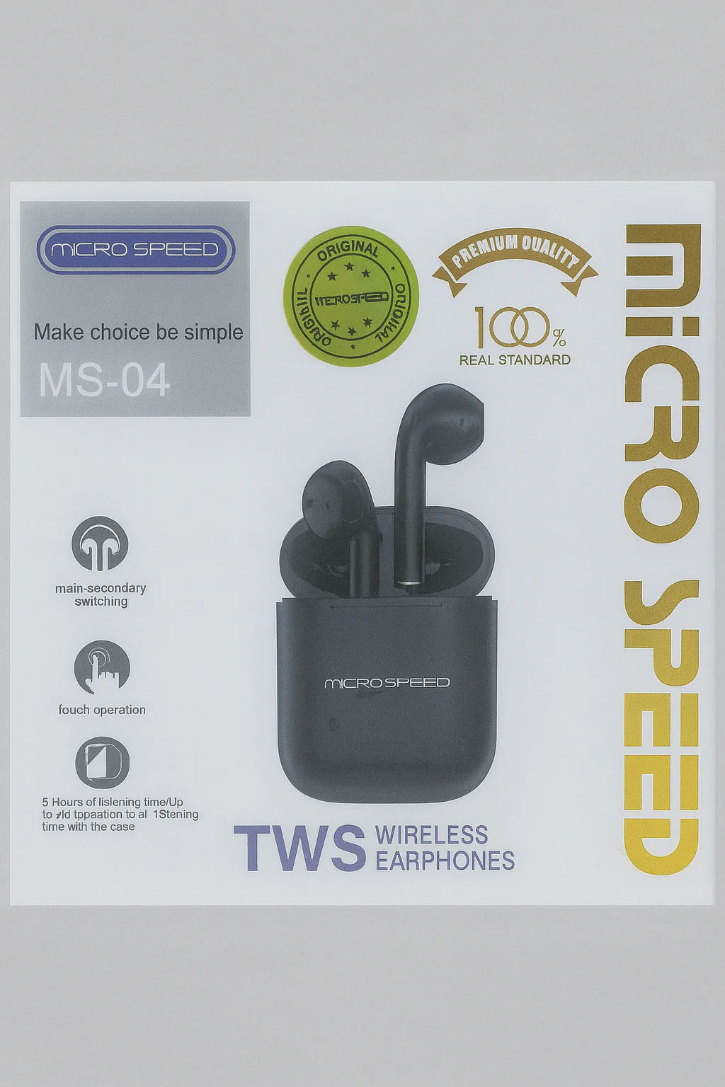 Micro Speed Wireless Bluetooth Earbuds - Image 3