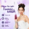Saskin KiffyFied Gentle Whitening Intimate Wash - Image 3